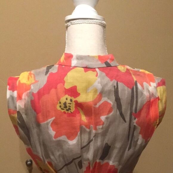 Evan Picone Orange Dress NEW - Picture 9 of 9